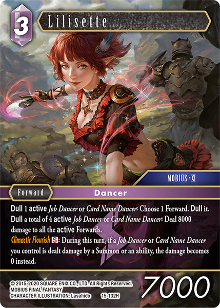 (102) Final Fantasy TCG Crystal Dominion Single: Lilisette (15-102)  Hero