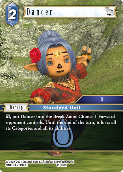 (108) Final Fantasy TCG Crystal Dominion Single: Dancer (15-108)  Common