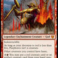 (150/254) Magic The Gathering Theros Beyond Death Single: Purphoros, Bronze-Blooded Holo Mythic