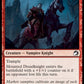 (150) Magic The Gathering Innistrad: Midnight Hunt Single: Mounted Dreadknight Holo Common
