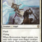 (150) Magic The Gathering Commander: Bloomburrow Single: Restoration Angel  Rare