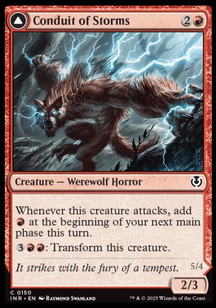 (150) Magic The Gathering Innistrad Remastered Single: Conduit of Storms / Conduit of Emrakul Holo Common