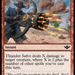 (150) Magic The Gathering Outlaws of Thunder Junction Single: Thunder Salvo  Holo Common