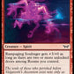 (151) Magic The Gathering Duskmourn: House of Horror Single: Rampaging Soulrager Holo Common