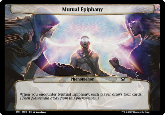 (151) Magic The Gathering Commander: March of the Machine Single: Mutual Epiphany  Common