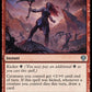 (151) Magic The Gathering Dominaria United Single: Warhost's Frenzy Holo Uncommon