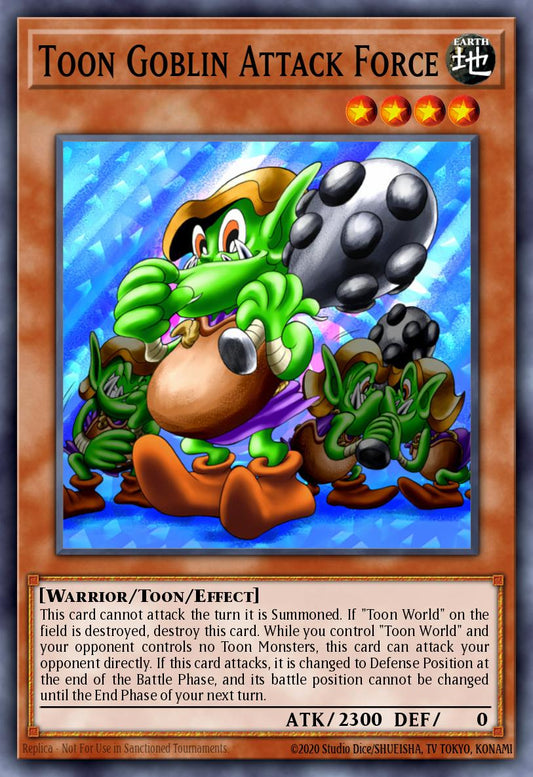 (117) YuGiOh TCG DB2: Dark Beginning 2 Single: Toon Goblin Attack Force  Common