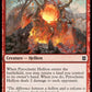 (152/280) Magic The Gathering Zendikar Rising Single: Pyroclastic Hellion Holo Common