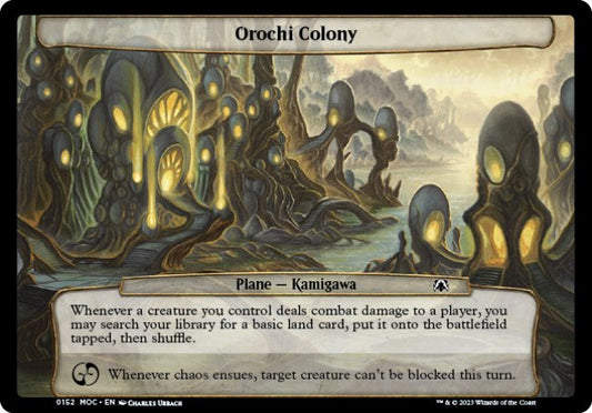 (152) Magic The Gathering Commander: March of the Machine Single: Orochi Colony  Common