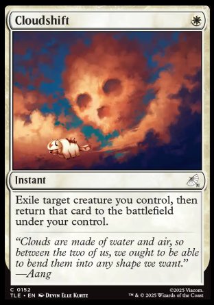 (152) Magic The Gathering Magic: The Gathering | Avatar: The Last Airbender: Eternal Single: Cloudshift  Common