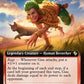 (152) Magic The Gathering Commander: Magic: The Gathering - FINAL FANTASY: Extras Single: Gau, Feral Youth  Rare