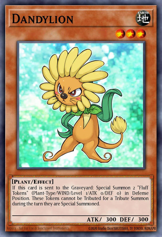 (211) YuGiOh TCG RA03: Quarter Century Bonanza Single: Dandylion (V.2 - Quarter Century Secret Rare)  Quarter Century Secret Rare