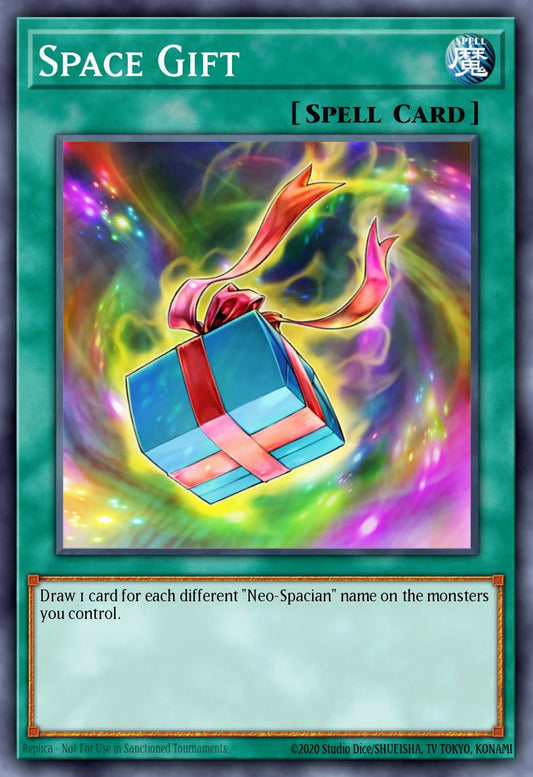 (046) YuGiOh TCG LODT: Light of Destruction Single: Space Gift (V.2 - Common)  Common