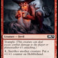 (153) Magic The Gathering Core 2021 Single: Igneous Cur Holo Common