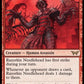 (153) Magic The Gathering Duskmourn: House of Horror Single: Razorkin Needlehead Holo Rare