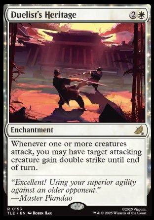 (153) Magic The Gathering Magic: The Gathering | Avatar: The Last Airbender: Eternal Single: Duelist's Heritage Holo Rare