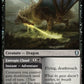 (153) Magic The Gathering Commander Legends: Battle for Baldur's Gate Single: Topaz Dragon // Entropic Cloud  Uncommon