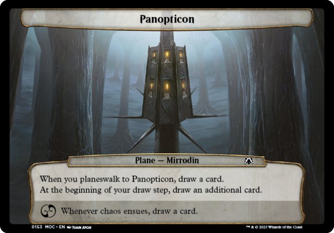 (153) Magic The Gathering Commander: March of the Machine Single: Panopticon  Common