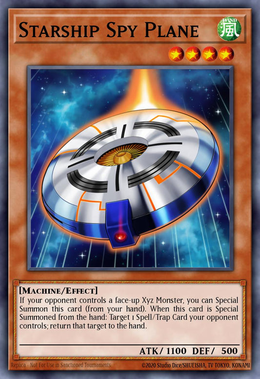 (247) YuGiOh TCG MP14: 2014 Mega-Tins Mega-Pack Single: Starship Spy Plane  Common