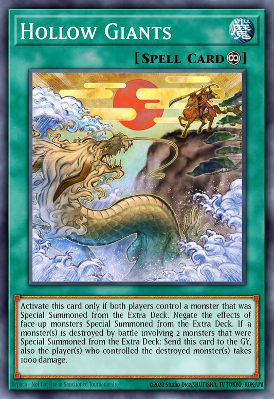 (055) YuGiOh TCG DUOV: Duel Overload Single: Hollow Giants  Ultra Rare