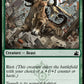 (154) Magic The Gathering Ravnica Remastered Single: Rampaging Rendhorn  Common