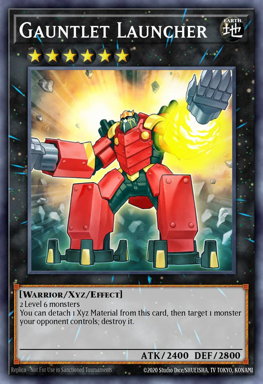 (025) YuGiOh TCG MP14: 2014 Mega-Tins Mega-Pack Single: Gauntlet Launcher  Ultra Rare