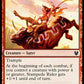 (155/254) Magic The Gathering Theros Beyond Death Single: Stampede Rider  Common