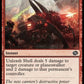 (155) Magic The Gathering The Brothers' War Single: Unleash Shell  Common