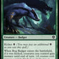 (156) Magic The Gathering Dominaria United Single: Bog Badger  Common