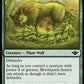 (156) Magic The Gathering Outlaws of Thunder Junction Single: Bristlepack Sentry  Common