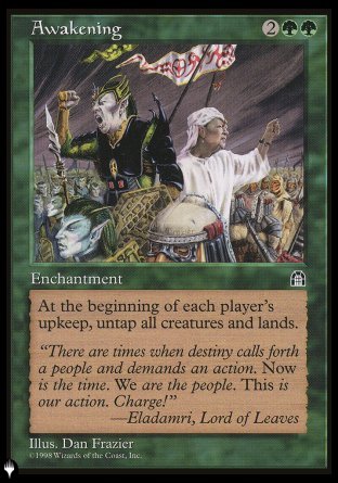 (162) Magic The Gathering The List Single: Awakening  Rare