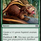 (157/332) Magic The Gathering Double Masters Single: Chatter of the Squirrel  Common