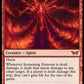 (157) Magic The Gathering Duskmourn: House of Horror Single: Screaming Nemesis Holo Mythic