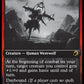 (157) Magic The Gathering Innistrad: Double Feature Single: Reckless Stormseeker // Storm-Charged Slasher Holo Rare