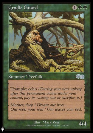 (245) Magic The Gathering The List Single: Cradle Guard  Uncommon