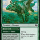 (157) Magic The Gathering Tarkir: Dragonstorm Single: Sagu Wildling // Roost Seek  Common