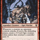 (157) Magic The Gathering Commander: Murders at Karlov Manor Single: Kazuul, Tyrant of the Cliffs Holo Rare