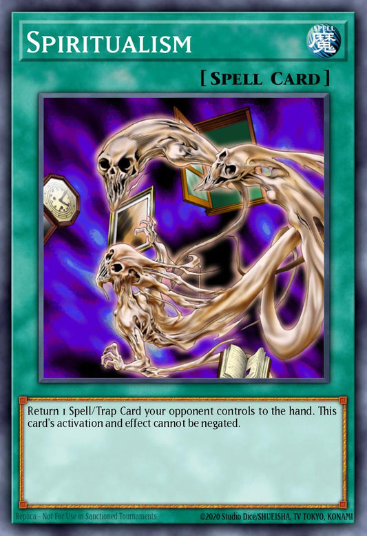 (027) YuGiOh TCG DB2: Dark Beginning 2 Single: Spiritualism  Rare