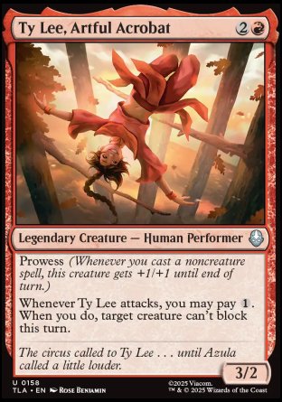 (158) Magic The Gathering Magic: The Gathering | Avatar: The Last Airbender Single: Ty Lee, Artful Acrobat  Uncommon