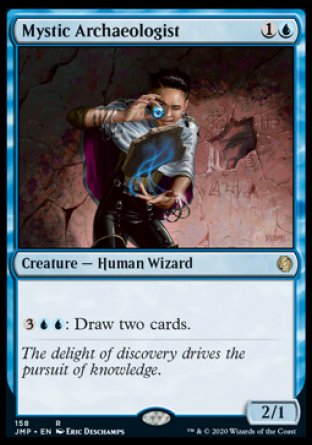 (158) Magic The Gathering Jumpstart Single: Mystic Archaeologist  Rare