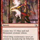 (158) Magic The Gathering March of the Machine Single: Ral's Reinforcements  Common