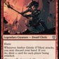 (159) Magic The Gathering Commander Legends: Battle for Baldur's Gate Single: Amber Gristle O'Maul Holo Uncommon