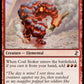 (159/289) Magic The Gathering Time Spiral Remastered Single: Coal Stoker Holo Common