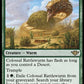 (159) Magic The Gathering Outlaws of Thunder Junction Single: Colossal Rattlewurm  Rare