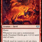 (159) Magic The Gathering Innistrad: Crimson Vow Single: Frenzied Devils  Uncommon