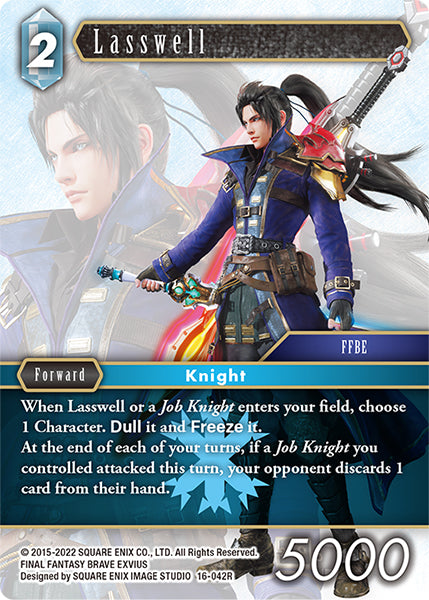 (042) Final Fantasy TCG Emissaries of Light Single: Lasswell (16-042)  Rare