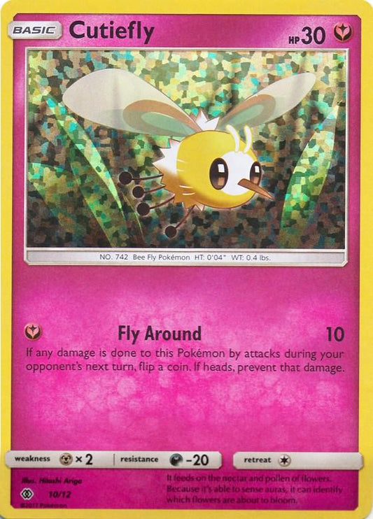 (010/12) Pokemon TCG McDonald's Collection 2017 Single: Cutiefly   Promo