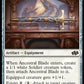 (160) Magic The Gathering Foundations Jumpstart Single: Ancestral Blade  Common