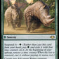 (160/254) Magic The Gathering Modern Horizons Single: Crashing Footfalls Holo Rare