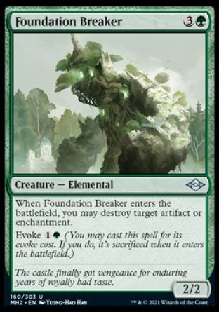 (160) Magic The Gathering Modern Horizons 2 Single: Foundation Breaker Holo Uncommon